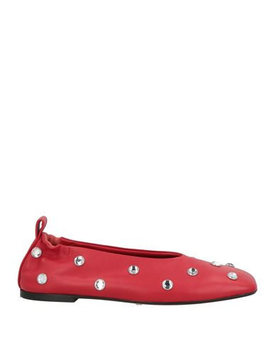 Ohïko Woman Ballet flats Red Size 9 Leather | YOOX (US)