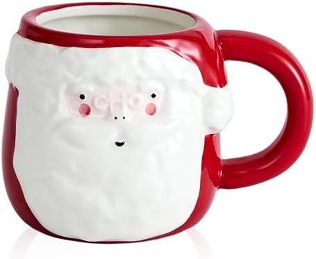 Santa Christmas Mugs - Cute Coffee Mug Christmas Gift for Women, Men, Kids, Holiday Novelty Ceram... | Amazon (CA)