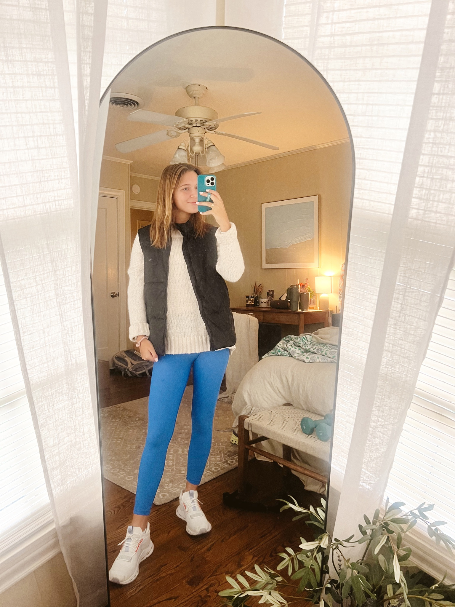 Fall athleisure outfit!! 

Yes, my vest is Old Navy Boys haha size XL!! 

#LTKsalealert #LTKSeasonal #LTKfitness