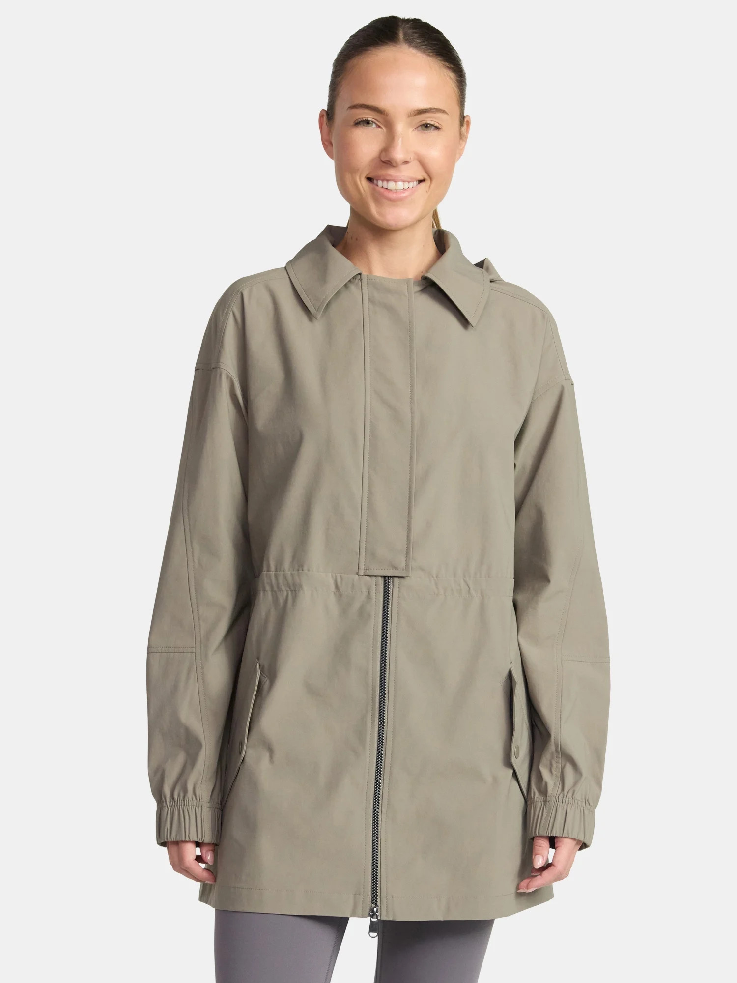 Avia Women's Long Rain Jacket, Sizes XS-XXXL | Walmart (US)