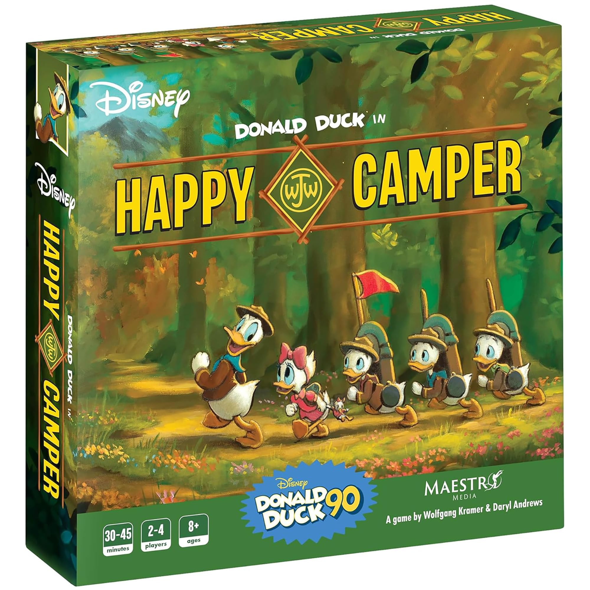 Walt Disney's Donald Duck in Happy Camper - Family Strategy Board Game, Officially Licensed, Fami... | Amazon (US)