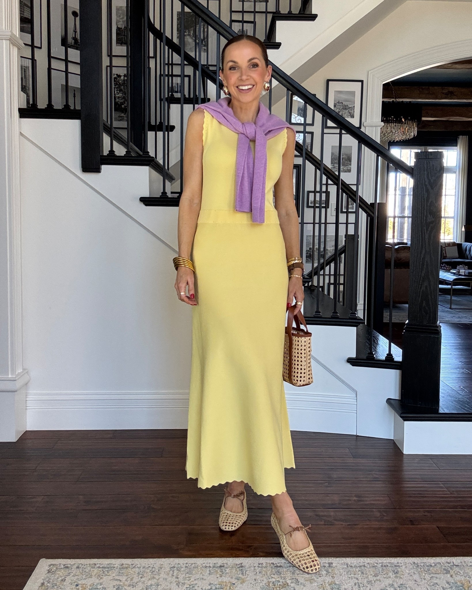 Yellow and purple are the prettiest spring color combination!