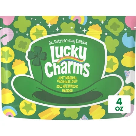 Lucky Charms Marshmallows Only, 2026 Limited Edition with Jumbo Unicorns, 4 oz | Walmart (US)