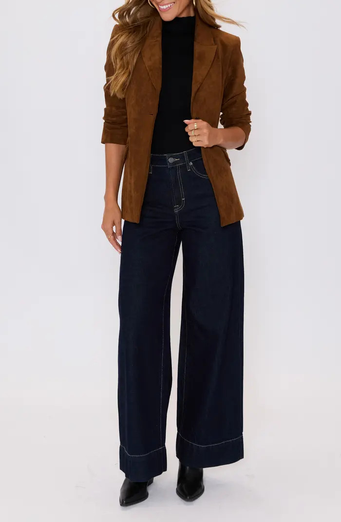 VICI Collection Maeve Faux Suede Blazer | Nordstrom | Nordstrom