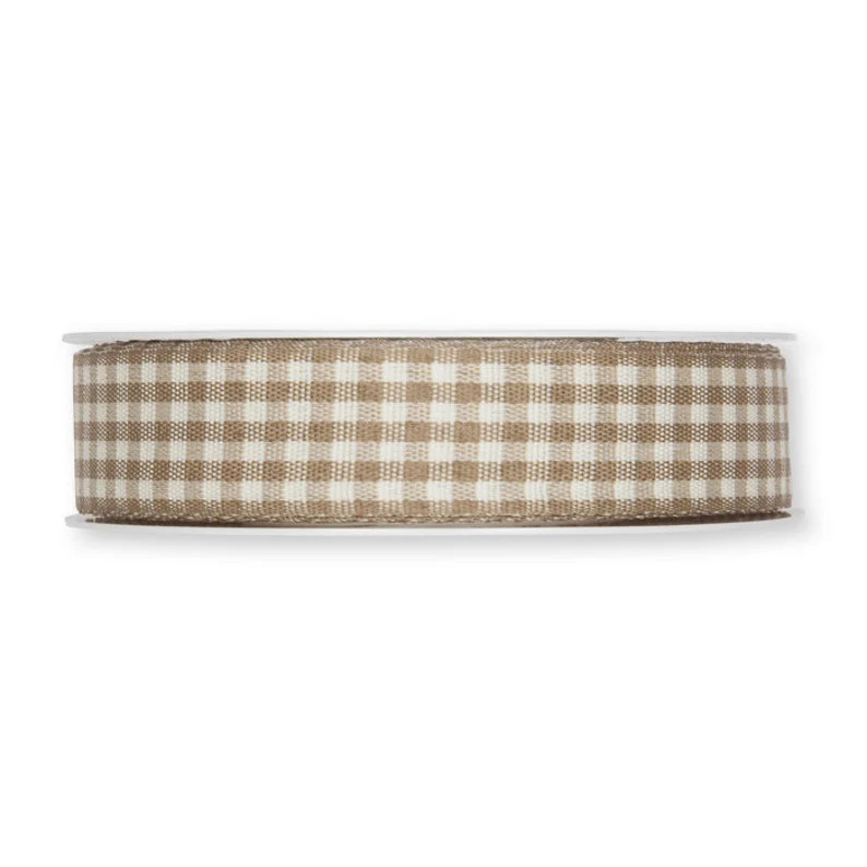 Linen Beige Rustic Gingham Ribbon, 25mm (1in) Wide *sold per Metre* - Etsy | Etsy (Global)
