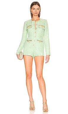 Alice McCall Catalina Playsuit in Lime Cream from Revolve.com | Revolve Clothing (Global)