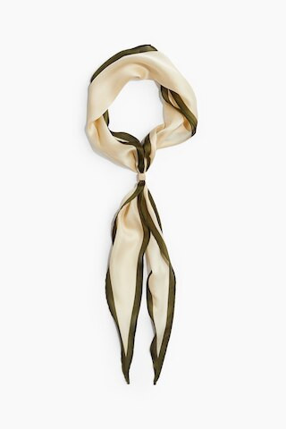 H & M - Foulard cravate avec détail en métal - Beige | H&M (FR, IT, ES, PT, BE)