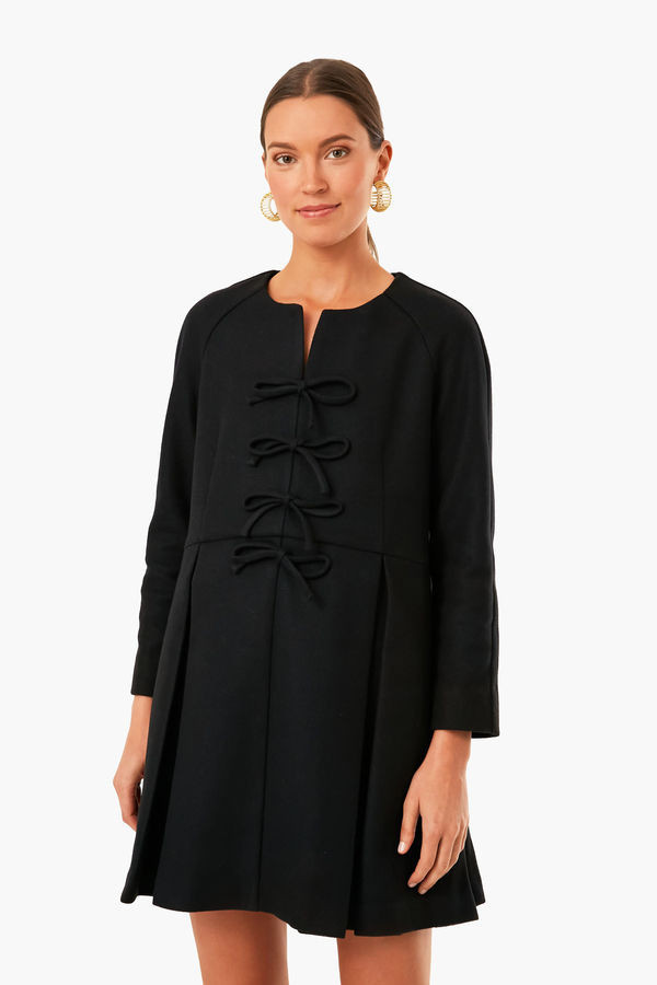 Black Blair Bow Dress | Tuckernuck (US)