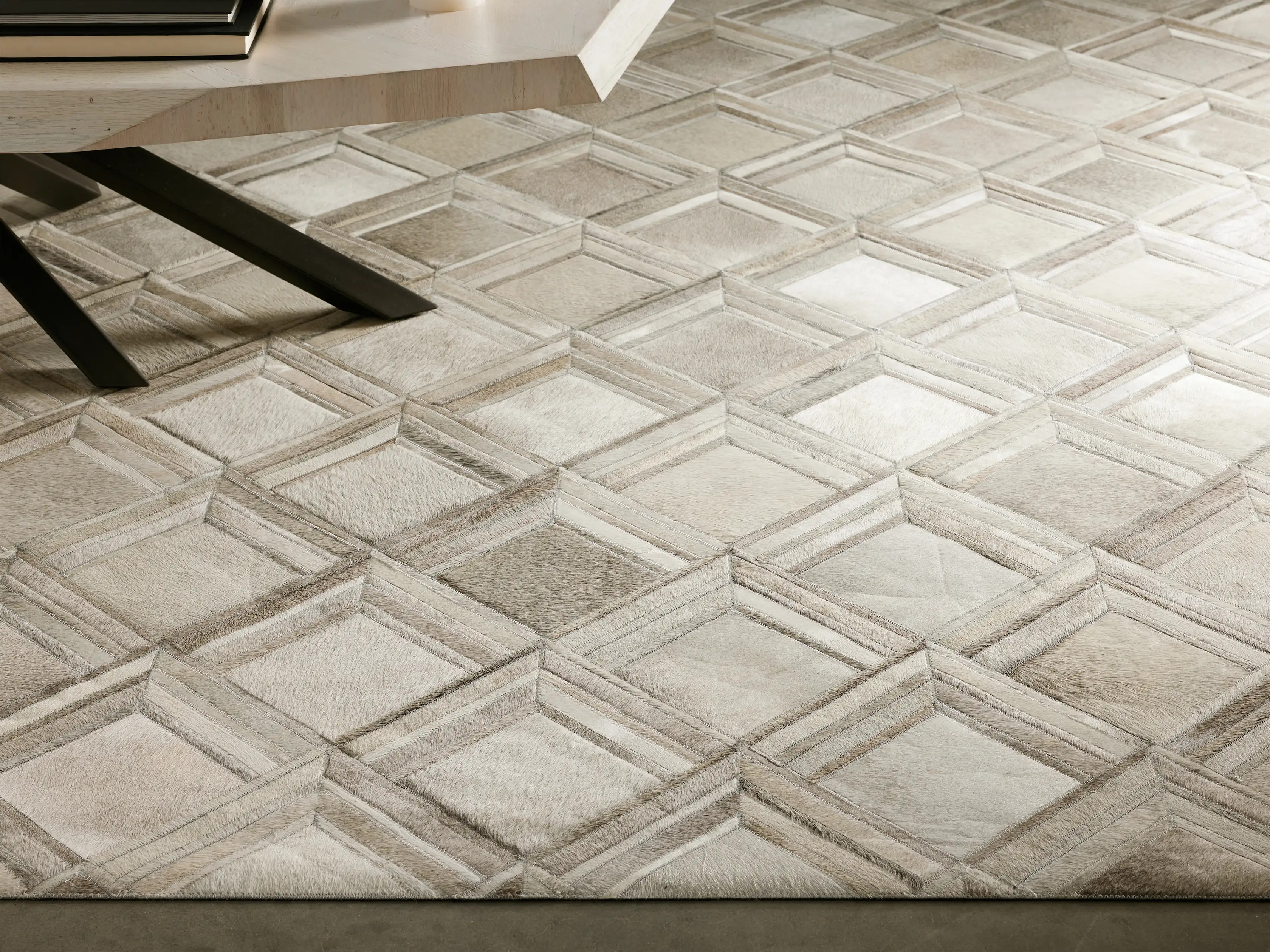 Greer Hair on Hide Rug | Arhaus