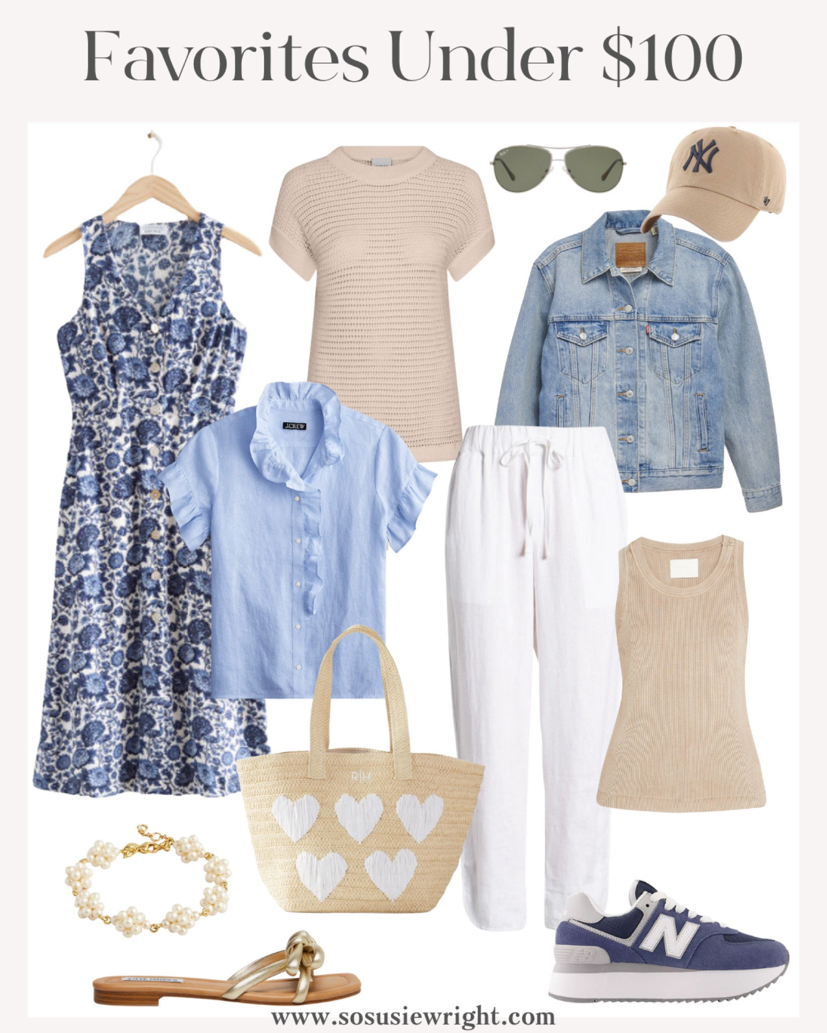 Favorites under $100….loving the blue & tan combo! 💙

#LTKstyletip #LTKSeasonal #LTKunder100