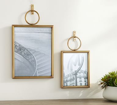 Weston Hanging Iron Frames - Brass | Pottery Barn (US)