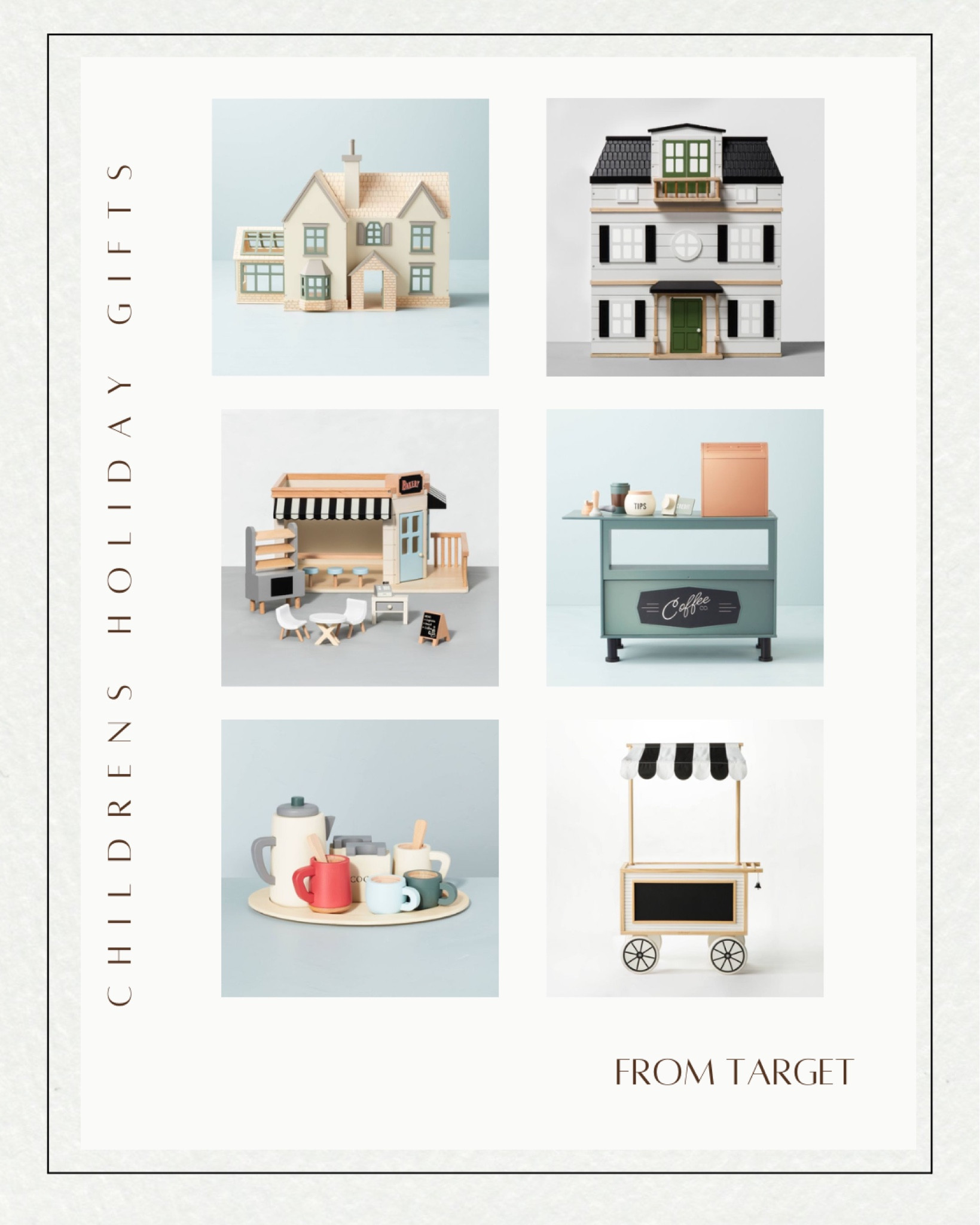 Cute wooden holidays gifts for kids from target from the hearth and hand collection

Doll house. Pretend play. Wooden toys 

#LTKHoliday #LTKGiftGuide #LTKkids