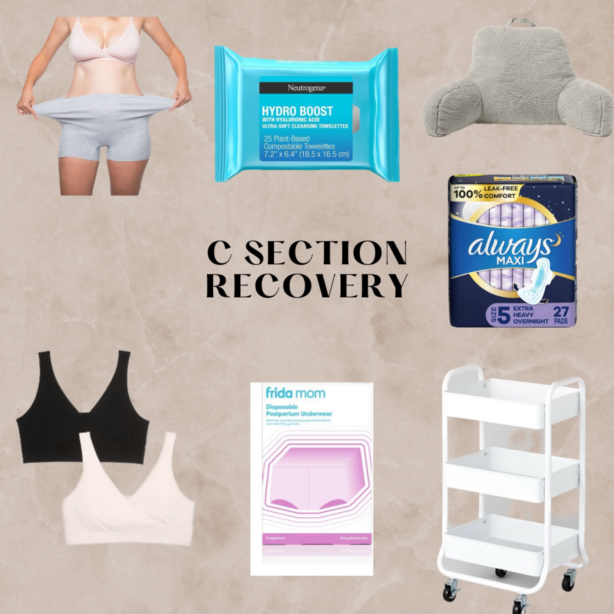 Things I actually used coming home from the hospital after a c section! 

#LTKbaby #LTKfamily #LTKbump