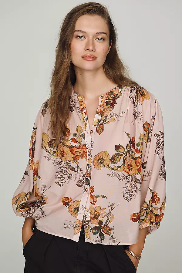 Sidney Batwing Blouse by Pilcro: Shrunken Edition | Anthropologie (US)