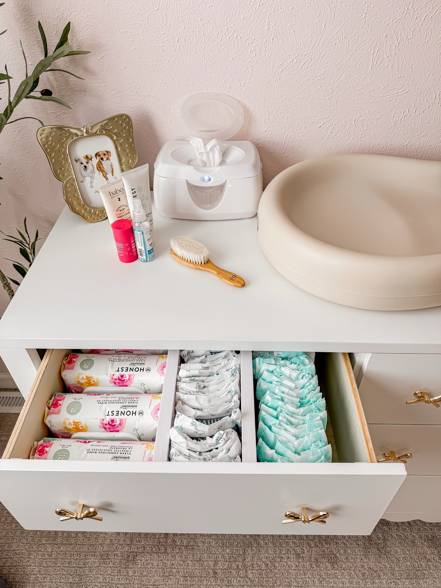 Our nursery diaper station essentials for any new moms 🍼💕

#LTKHome #LTKFamily #LTKBaby
