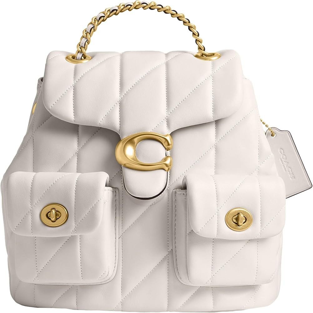 Coach Women's Tabby Backpack, Chalk, Large | Amazon (US)