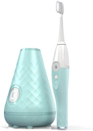 Tao Clean Sonic Electric Toothbrush & Cleaning Station, Robin's Egg Blue with Patented Docking Techn | Amazon (US)