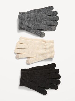 Sweater-Knit Gloves 3-Pack for Women | Old Navy (US)