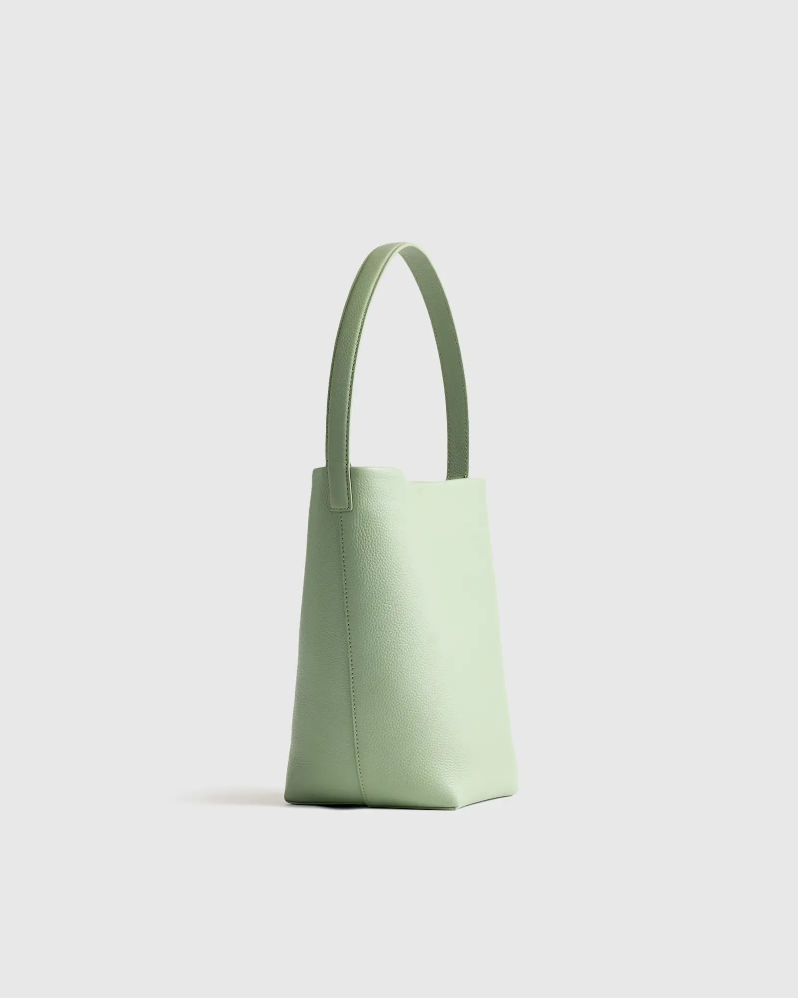 Italian Leather Soft Bucket Shoulder Bag | Quince