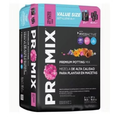 Premier Horticulture PRO-MIX Premium Potting Mix with MYCOACTIVE Technology, Compressed Bale, 2 cu ft | Target