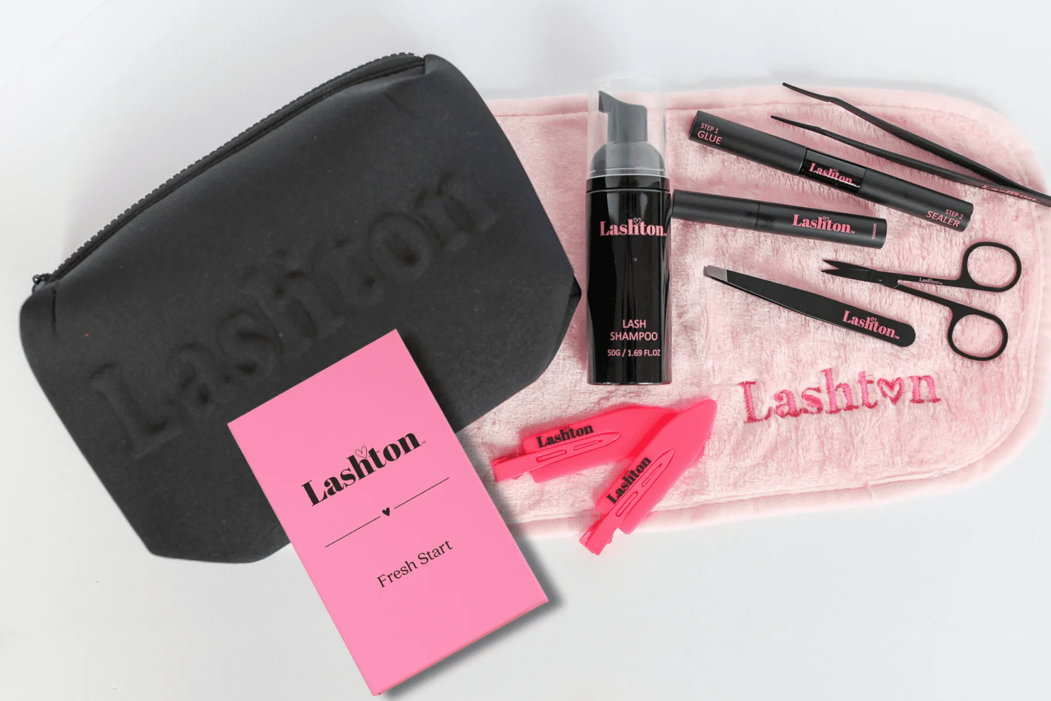 The Starter Bundle- Black Bag | Lashton Beauty
