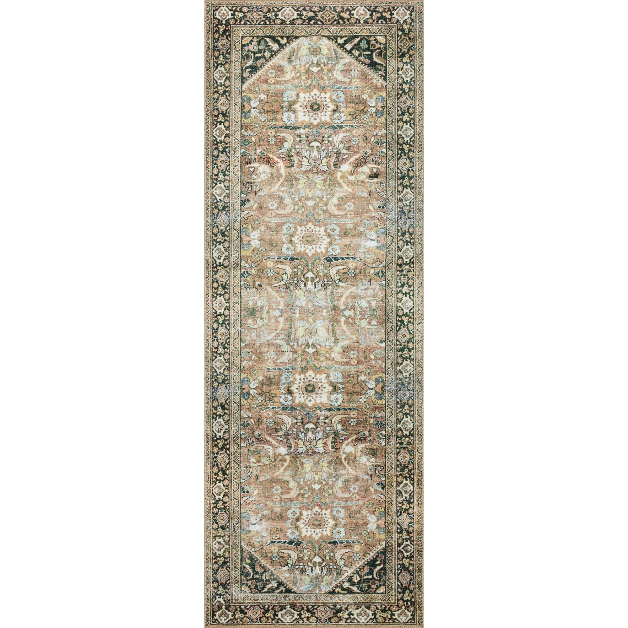 Loloi II Wynter WYN-02 Auburn / Multi Oriental Area Rug 2'-6" x 9'-6" | Walmart (US)