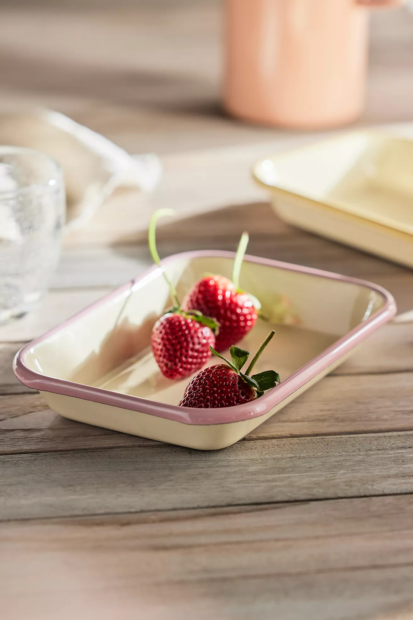 Enamel Snack Plate | Anthropologie (US)