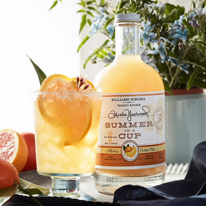 Trisha Yearwood's Summer in a Cup, Aloha Cocktail Mix | Williams-Sonoma