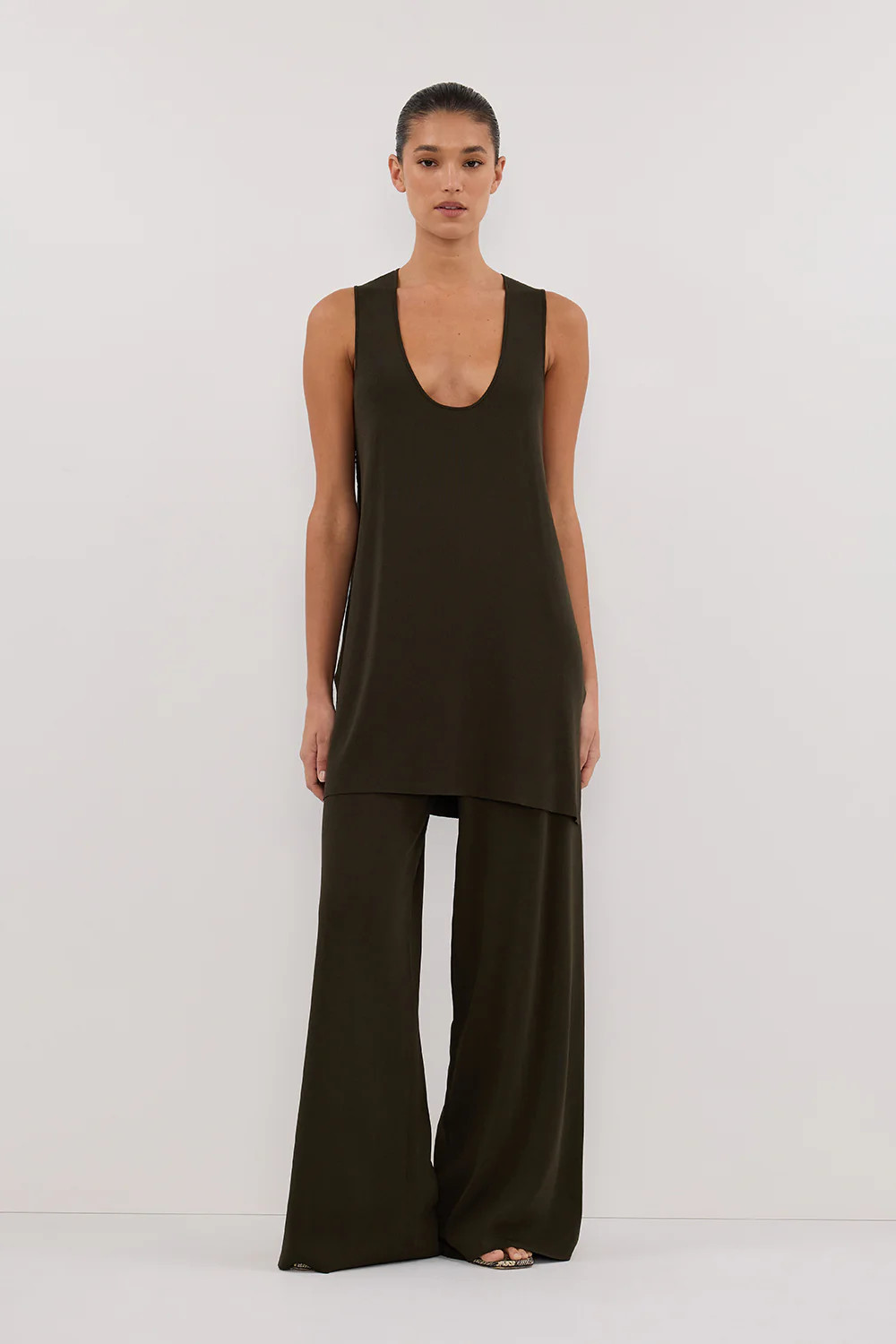 RAY FOREST WIDE LEG KNIT PANT | DISSH