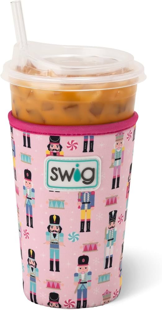 Swig Life Iced Cup Coolie, Standard 22oz Iced Coffee Cup Insulator Sleeve with Handle, Neoprene I... | Amazon (US)