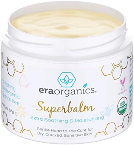 Era Organics Healing Ointment for Babies - USDA Certified Organic Natural Gentle Moisturizer for Sen | Amazon (US)