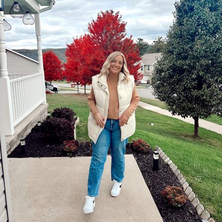 fall outfit inspo | fall outfit | casual outfit | casual fall fit | best | puffer vest | sneaker outfit 

#LTKshoecrush #LTKsalealert #LTKSeasonal