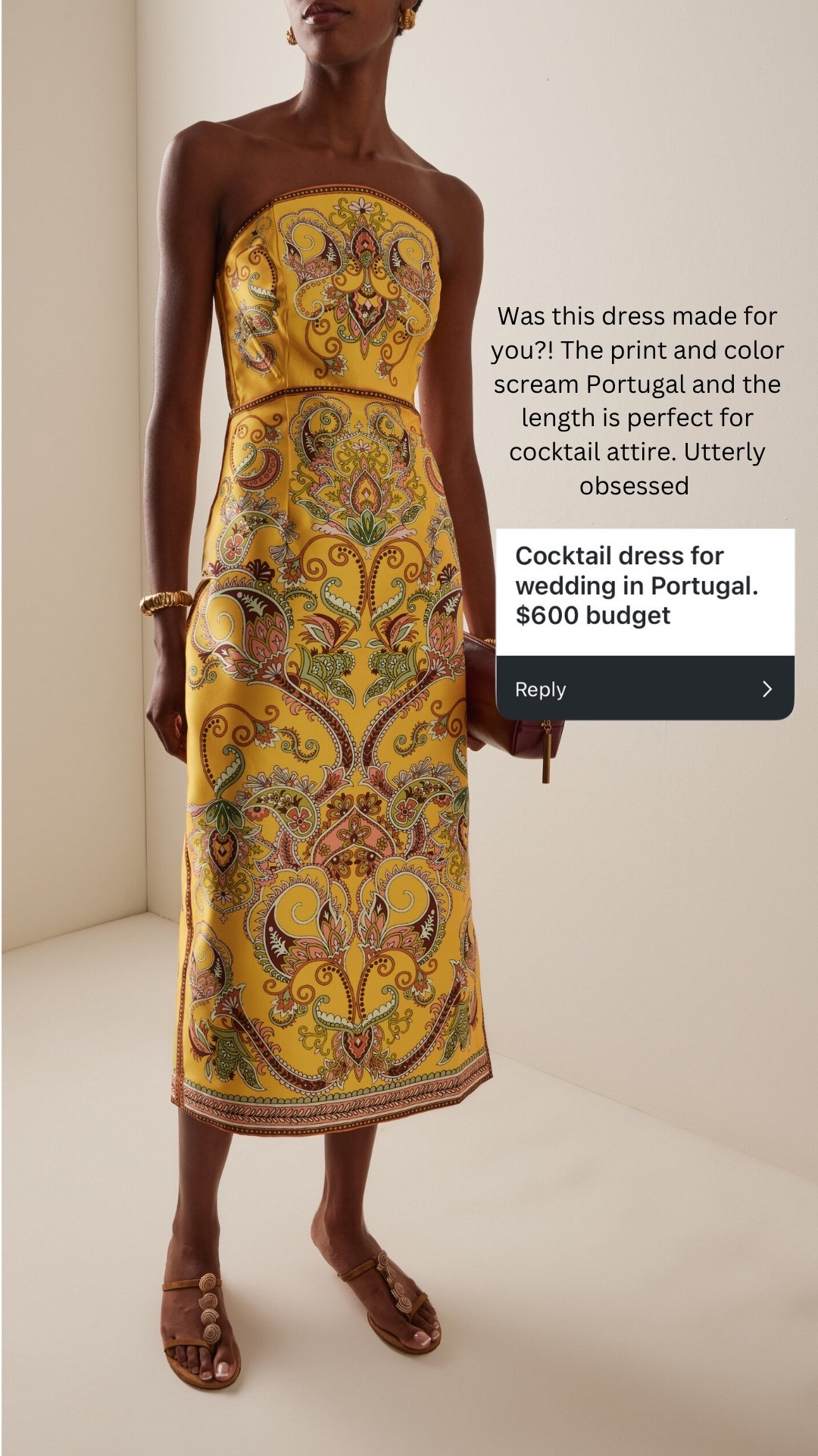 Wedding guest dress for a wedding in Portugal 🇵🇹


summer wedding guest dress, cocktail dress, event dress, formal dress, yellow dress, euro summer, European wedding

#LTKWedding #LTKSeasonal