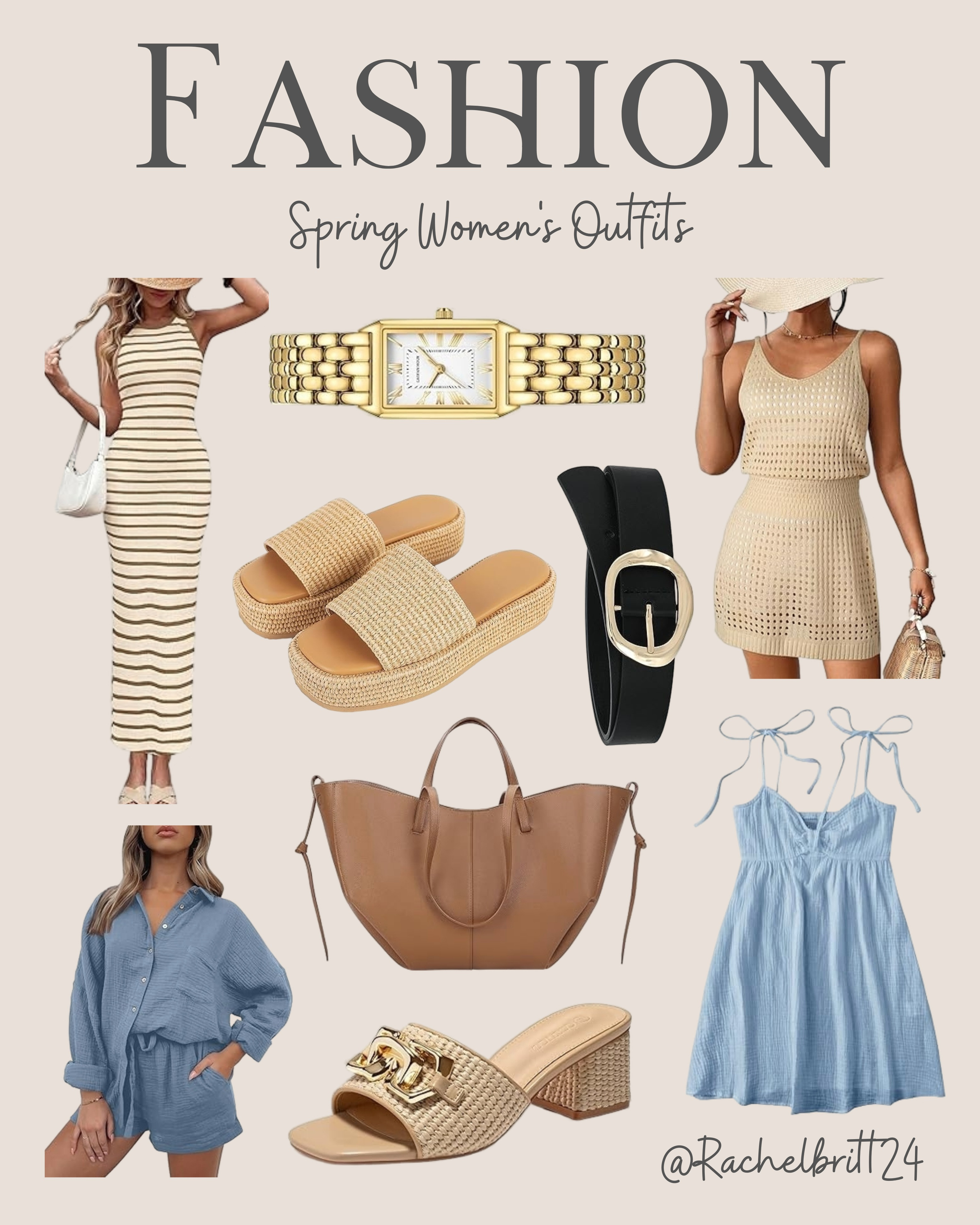 Refresh your seasonal wardrobe with these essential spring outfits for women. These versatile pieces combine effortless style with lightweight comfort, perfect for any occasion this season. Click the link in bio to shop these spring favorites! #SpringOutfits #WomensFashion #SpringStyle 

 #LTKdayinmylife #LTKgrwm #LTKootd