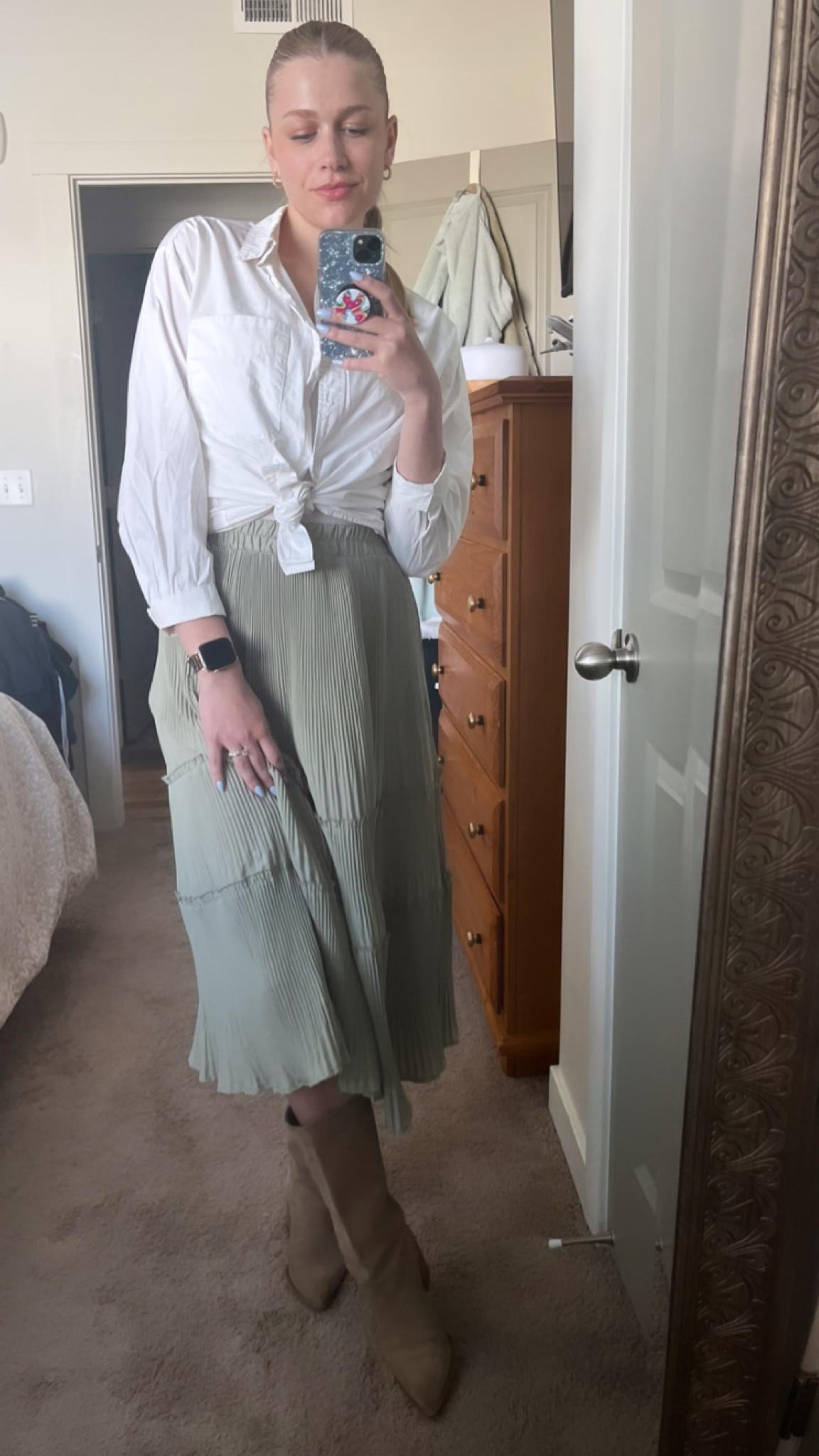 Spring fit 🌧️ #skirts #spring 

#LTKshoecrush #LTKstyletip #LTKunder50