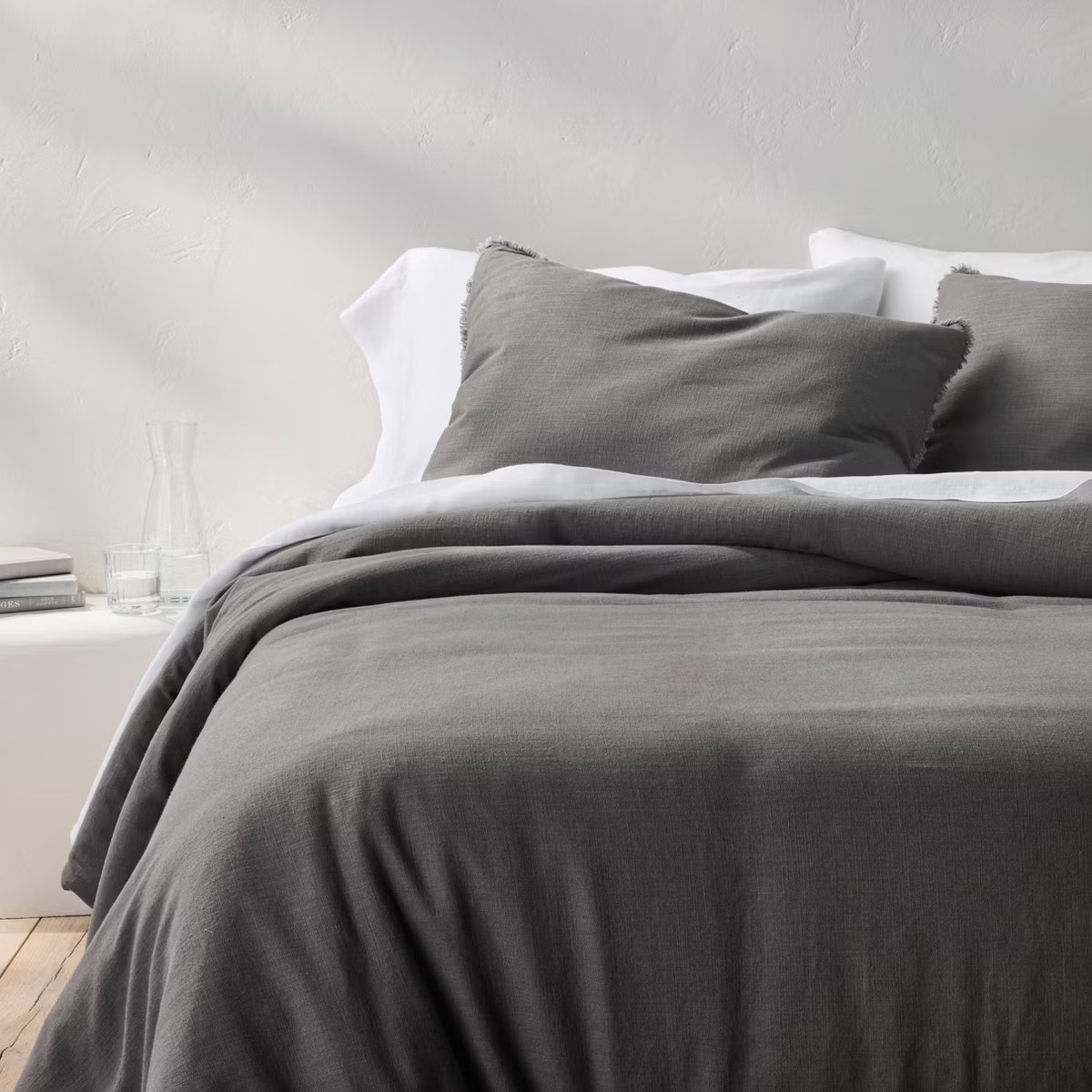 Heavyweight Linen Blend Comforter & Sham Set - Casaluna™ | Target