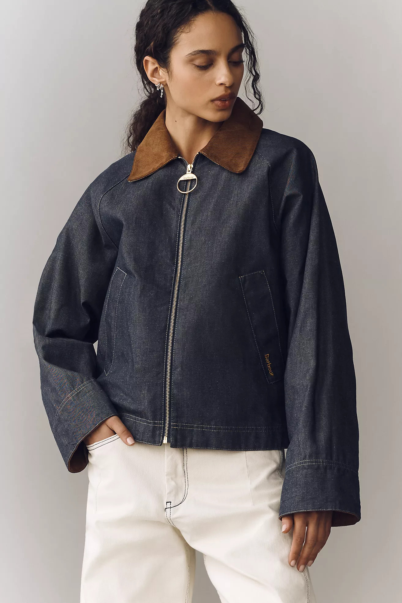 Barbour Freckleton Casual Denim Jacket | Anthropologie (US)