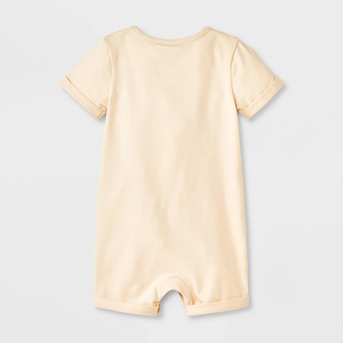 Baby Halloween Oh Hey Boo Short-Sleeve Romper - Cat & Jack™ Cream | Target