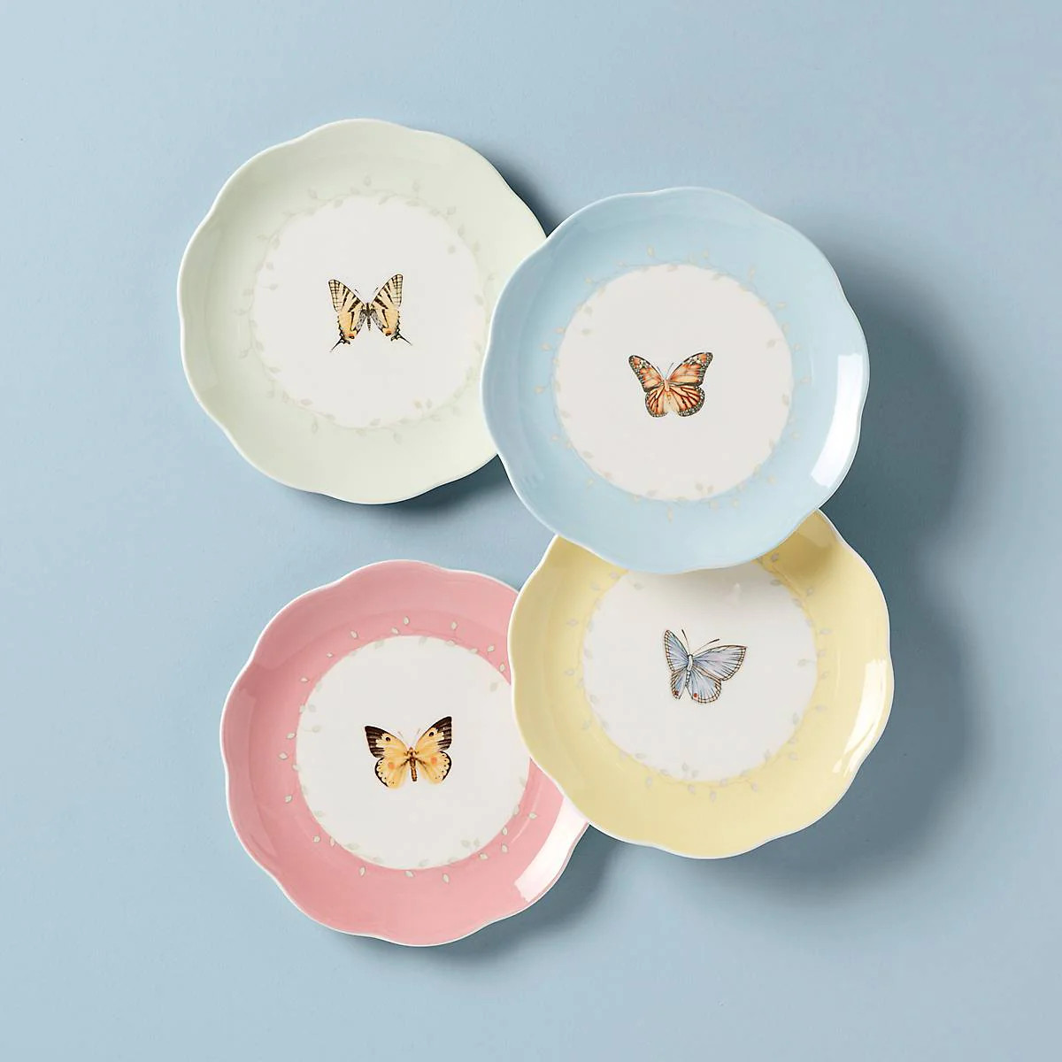Butterfly Meadow 4-Piece Dessert Set | Lenox