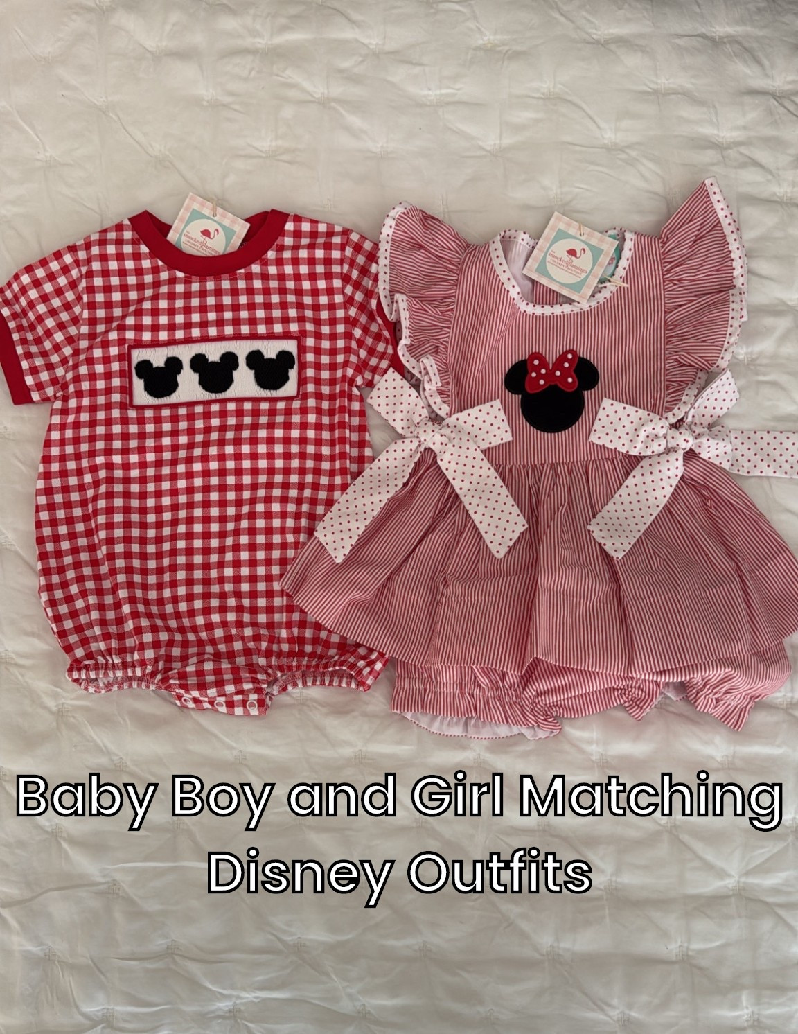 Baby boy and baby girl matching Disney outfits #twins 

#LTKFamily #LTKKids #LTKBaby