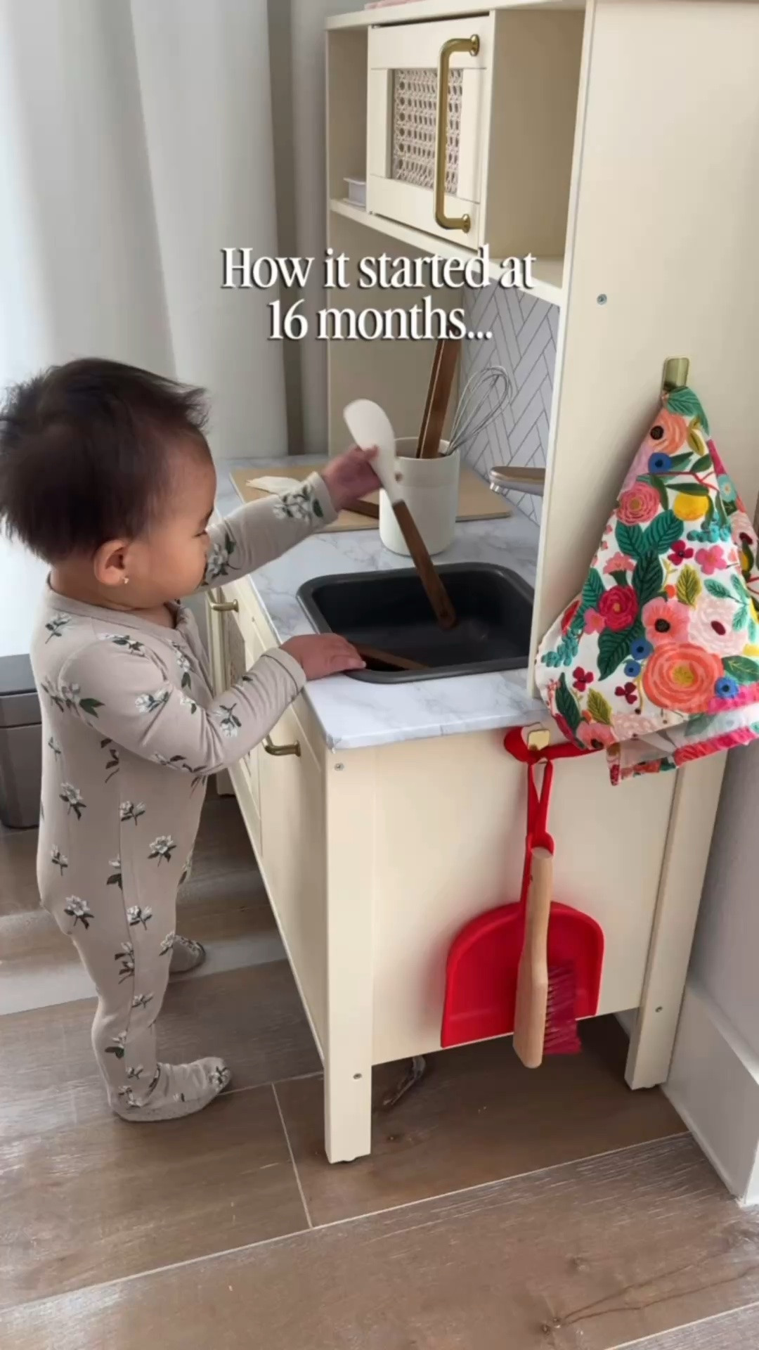 Her play kitchen she still uses to this day! Linking everything we used and she plays with.

#LTKKids #LTKBaby #LTKmomlife