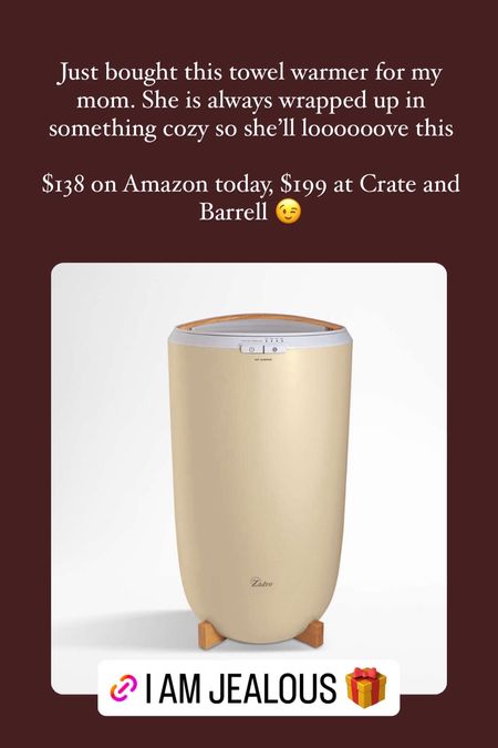 Gift idea for your parent or in-law! My mom is always wrapped up in something cozy so she is going to love this.
Love, Claire Lately 

Crate and Barrel, Amazon find, aromatherapy, winter holiday 

#LTKfamily #LTKGiftGuide #LTKSeasonal