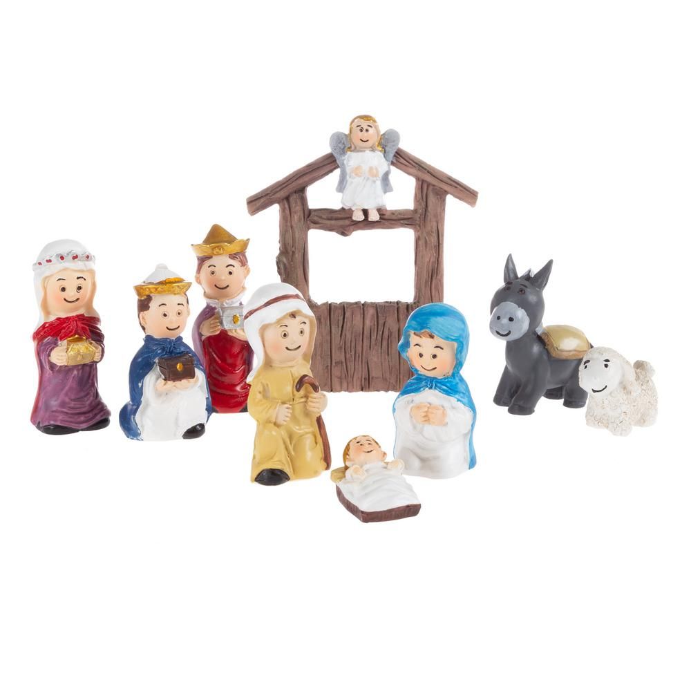 Hey! Play! Nativity Playset for Kids | The Home Depot
