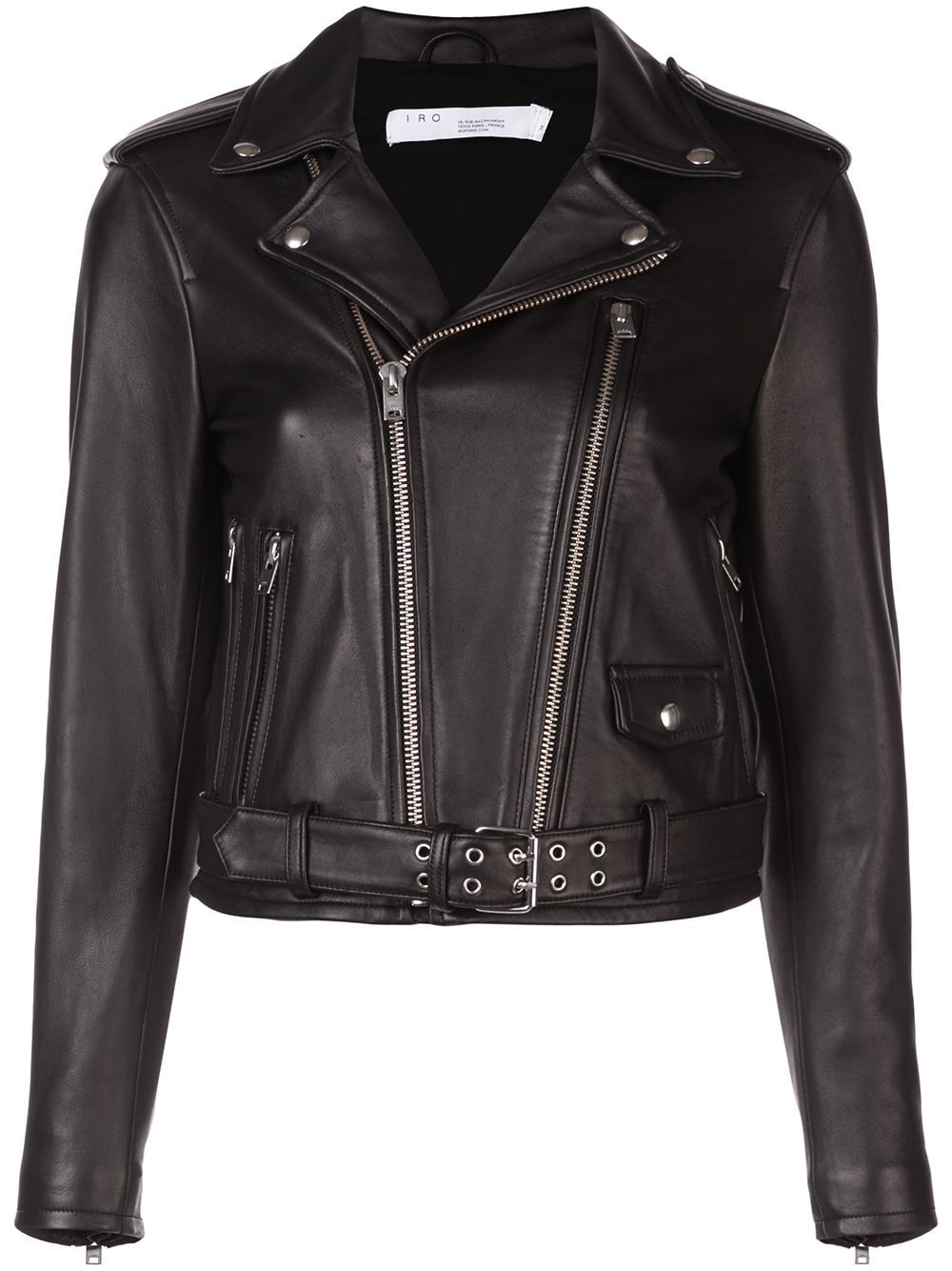 Iro biker leather jacket - Black | FarFetch Global