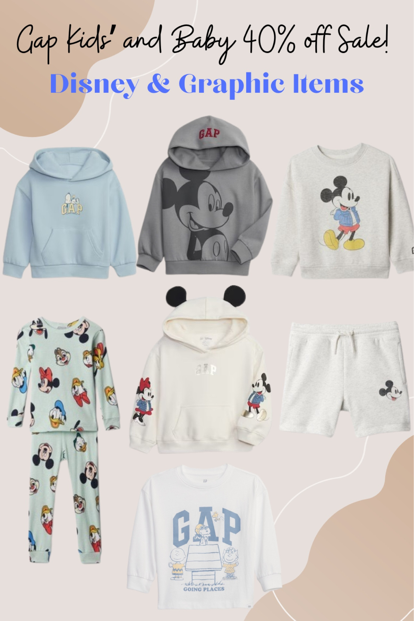 Planning a trip to Disney soon? Or just love Disney clothes for little ones? Gap’s Kids and Baby sale has 40% off all these cute items! I got several of these pieces for Cam  

#LTKkids #LTKfamily #LTKSpringSale