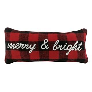 Merry & Bright Plaid Throw Pillow by Ashland® | Michaels Stores