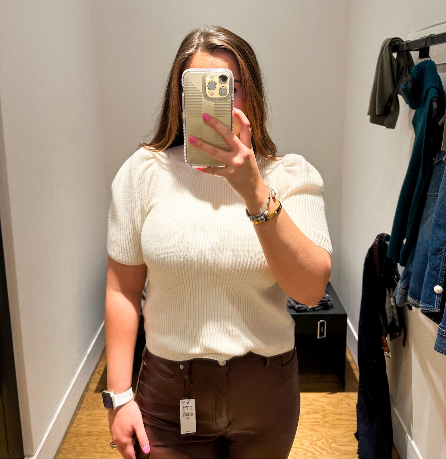 Express top, express sale, sweater top, fall outfit, neutral top. 

#LTKstyletip #LTKunder50 #LTKsalealert