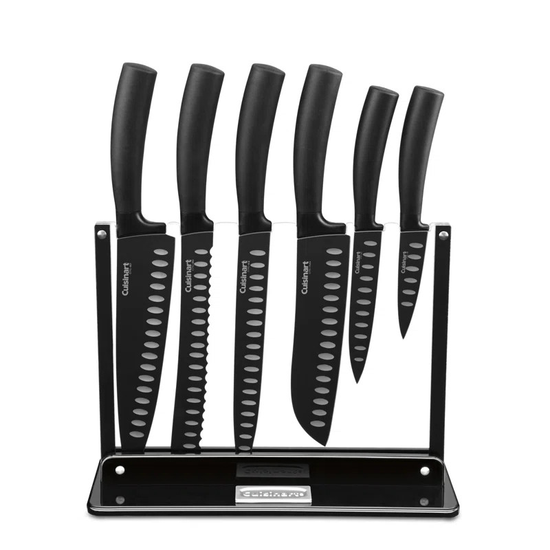 Cuisinart 7 Piece Cutlery Set with Acrylic Stand | Wayfair North America