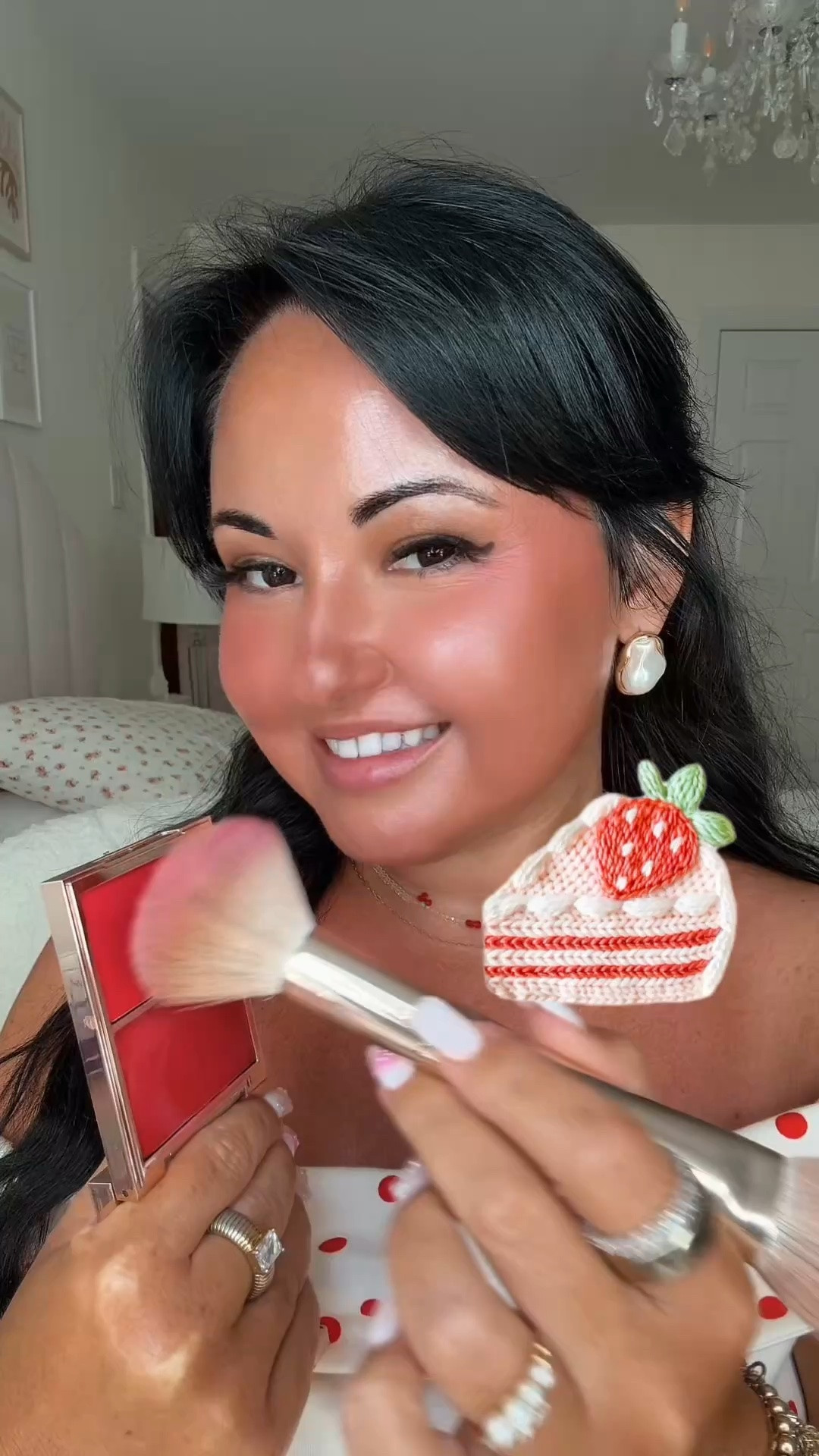 🍓 strawberry girl makeup • juicy lip era • berry blush makeup • pink summer aesthetic • fresh face makeup • summer glow • glossy pink lips • cute girl makeup • soft glam makeup • romantic summer makeup

#LTKgrwm #LTKBeauty