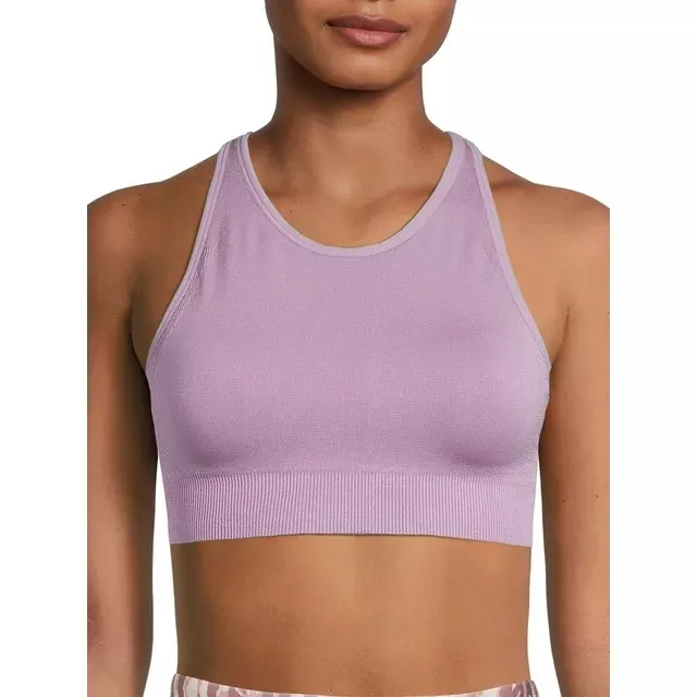 Avia Women's Medium Support Strappy Sports Bra, Sizes S to 3XL